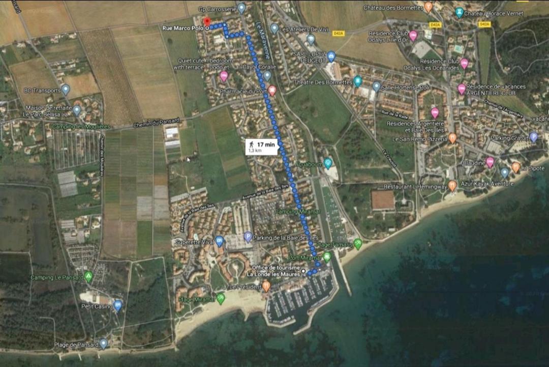 Coquet Studio Avec Belle Terrasse Apartment La Londe-les-Maures Ngoại thất bức ảnh